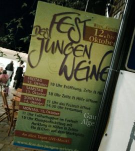 Das Fest des jungen Weines in Gau-Algesheim. 