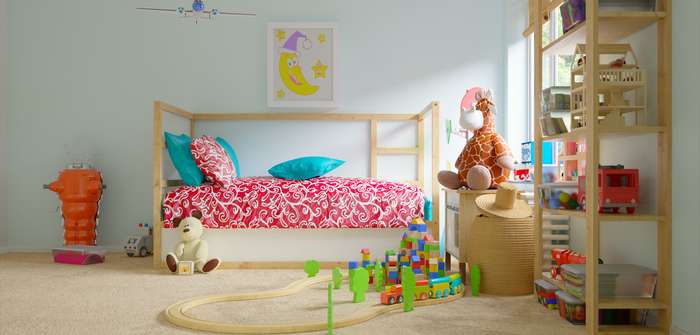 Die ideale Bettwäsche für Kinder: Kuschelig, bunt und verträglich ( Foto: Adobe Stock - Christian Hillebrand )