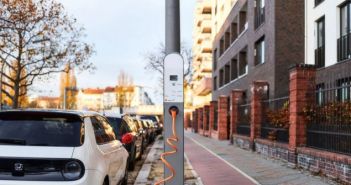 Elektromobilität boomt: Über 220 neue Ladepunkte im öffentlichen Straßenraum im ersten Quartal (Foto: ubitricity/Heinz Berlin)